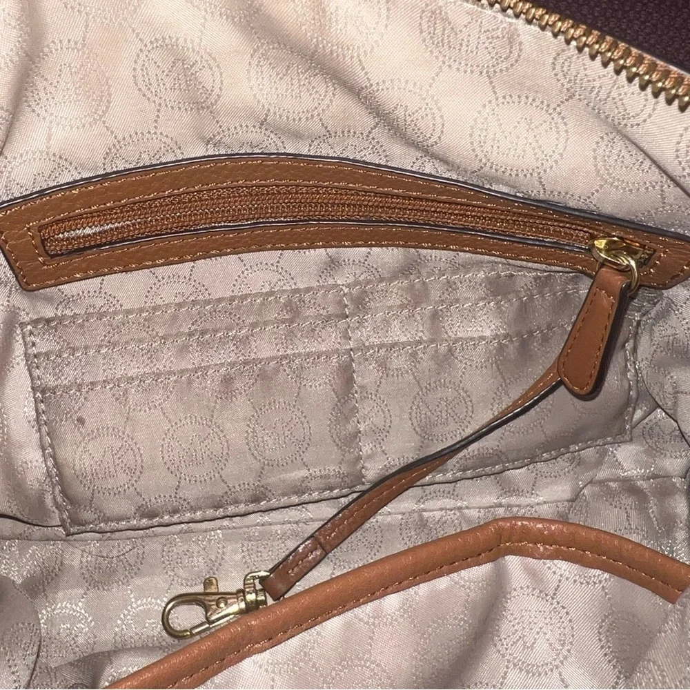 Michael kors CROSSBODY bag brown leather purse